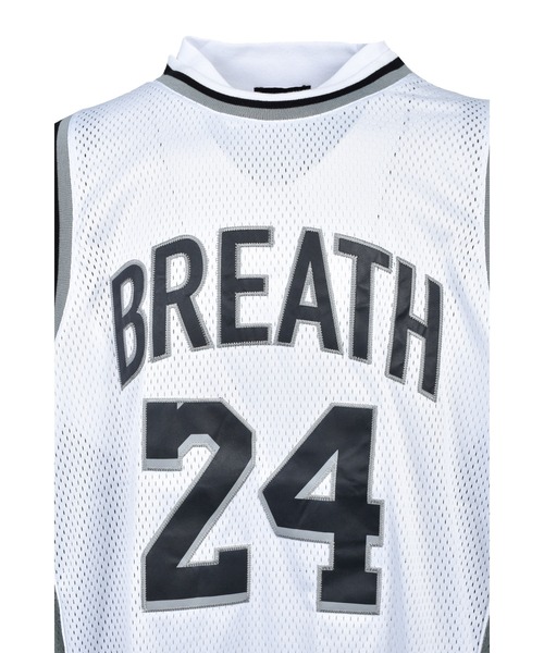 BREATH(ブレス)の「LAYERED BASKET BALL JERSEY TEE(Tシャツ/カットソー・メンズ・ホワイト/ターコイズブルー/ブラック・X-LARGE/MEDIUM/LARGE/SMALL)」の11枚目の写真