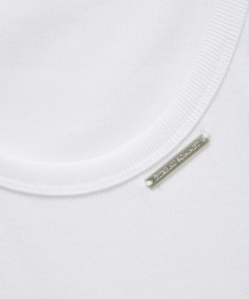 ETRE AU SOMMET(エトレオソメ)の「Unbal Panel Open Zipper Point Sleeve (Ivory)(Tシャツ/カットソー・レディース・アイボリー・FREE)」の9枚目の写真