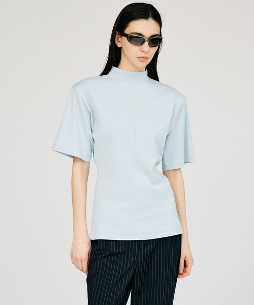 PRANK PROJECT(プランクプロジェクト)の「【2026Summer Pre-Order】ハイネックチュニック / High-Neck Tunic(チュニック・レディース・オフホワイト/ブルー/ネイビー・FREE)」の13枚目の写真