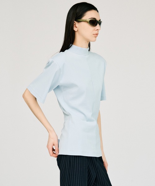 PRANK PROJECT(プランクプロジェクト)の「【2026Summer Pre-Order】ハイネックチュニック / High-Neck Tunic(チュニック・レディース・オフホワイト/ブルー/ネイビー・FREE)」の16枚目の写真
