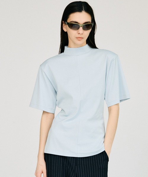 PRANK PROJECT(プランクプロジェクト)の「【2026Summer Pre-Order】ハイネックチュニック / High-Neck Tunic(チュニック・レディース・オフホワイト/ブルー/ネイビー・FREE)」の12枚目の写真