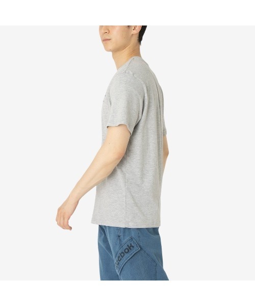 Reebok（リーボック）の「ブルーノ ビッグロゴ クルーネック Tシャツ / BRUNO BIG LOGO CREW NECK SS TEE（Tシャツ/カットソー・メンズ・ネイビー/ホワイト/グレー/ブラック・LARGE/X-LARGE/SMALL/MEDIUM）」の17枚目の写真
