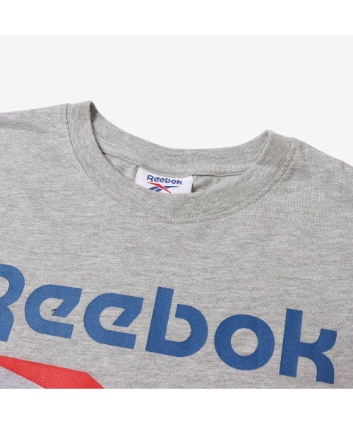 Reebok（リーボック）の「ブルーノ ビッグロゴ クルーネック Tシャツ / BRUNO BIG LOGO CREW NECK SS TEE（Tシャツ/カットソー・メンズ・ネイビー/ホワイト/グレー/ブラック・LARGE/X-LARGE/SMALL/MEDIUM）」の14枚目の写真