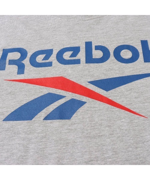 Reebok（リーボック）の「ブルーノ ビッグロゴ クルーネック Tシャツ / BRUNO BIG LOGO CREW NECK SS TEE（Tシャツ/カットソー・メンズ・ネイビー/ホワイト/グレー/ブラック・LARGE/X-LARGE/SMALL/MEDIUM）」の13枚目の写真