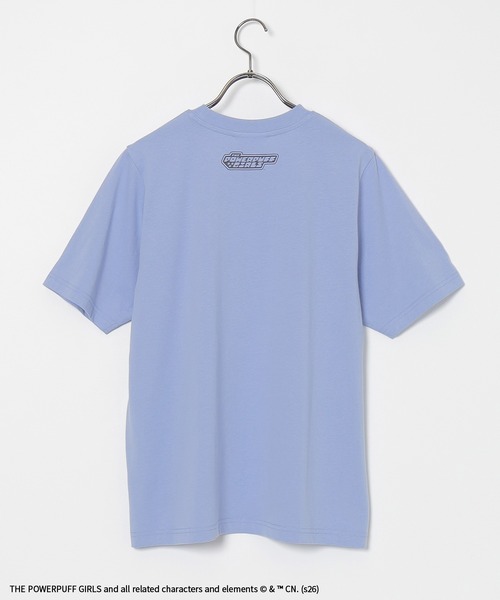 Honeys(ハニーズ)の「パワーパフガールズ/Tシャツ(Tシャツ/カットソー・レディース・ホワイト/サックスブルー/スミクロ/ピンク・L/LL/M/S)」の11枚目の写真