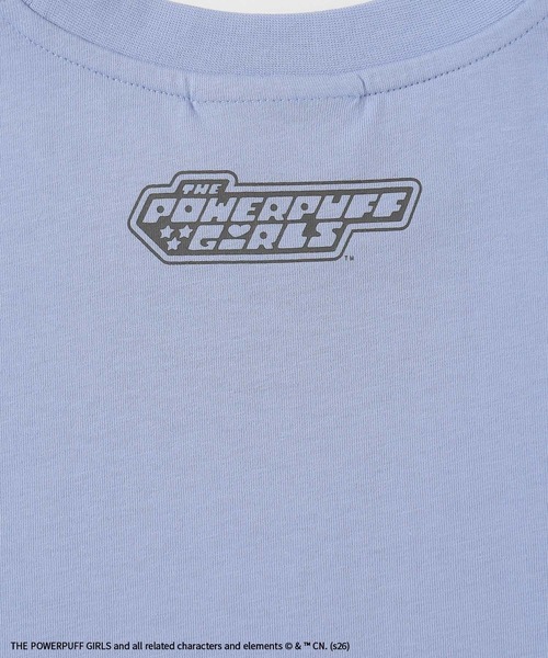 Honeys(ハニーズ)の「パワーパフガールズ/Tシャツ(Tシャツ/カットソー・レディース・ホワイト/サックスブルー/スミクロ/ピンク・L/LL/M/S)」の13枚目の写真