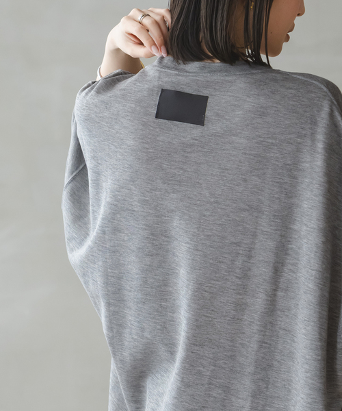 Noble(ノーブル)の「《WEB限定追加2》COG THE BIGSMOKE/ DELTA デルタ T(Tシャツ/カットソー・レディース・ライトグレー/ブラック・FREE)」の22枚目の写真