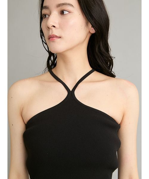 Mila Owen(ミラオーウェン)の「【UVカット】【ウォッシャブル】【吸水速乾】アクティブリブニット2WAYキャミソール(キャミソール・レディース・レッド/ホワイト/ブラック・F)」の10枚目の写真