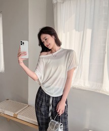 ドルマンオーバーサイズTシャツ