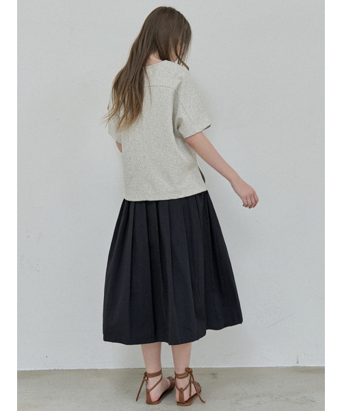 AVANT-G(アバン)の「Small Dot Cap Sleeve T-shirt - IVORY(Tシャツ/カットソー・レディース・その他・FREE)」の4枚目の写真