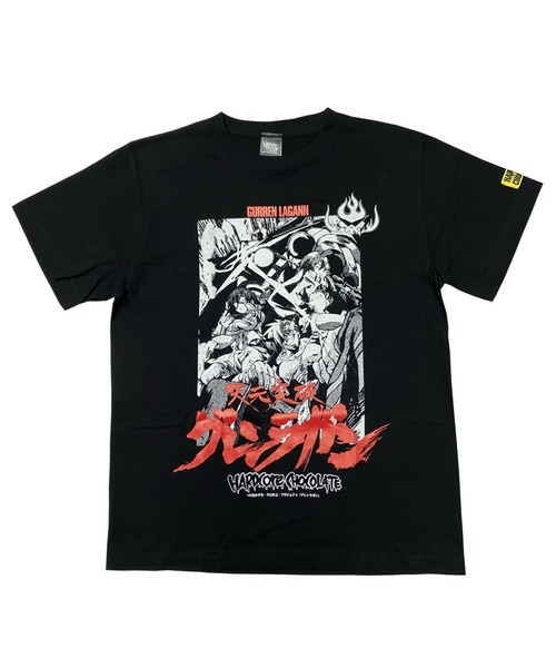 ハードコアチョコレート(ハードコアチョコレート)の「天元突破グレンラガン/PART-2Tシャツ(ギガドリルブラック)(Tシャツ/カットソー・メンズ・ブラック・LARGE/X-LARGE/XX-LARGE)」の3枚目の写真