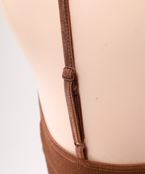 OMNES(オムネス)の「コットンリブキャミソールブラ(キャミソール・レディース・グリーン/ブラウン・WOMENS L/WOMENS M)」の18枚目の写真