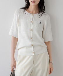 U.S. POLO ASSN. 別注サマーニットカーディガン