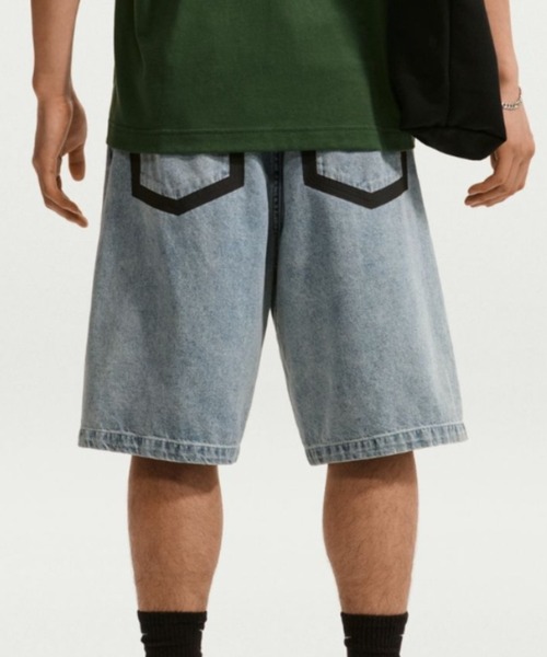 NIKE(ナイキ)の「NIKE AS M NK YMH INDIGO DENIM SHORT / ナイキ YMH インディゴ デニム ショート 【SP】(デニムパンツ・メンズ・ブルー・30inch/32inch/34inch/36inch)」の4枚目の写真