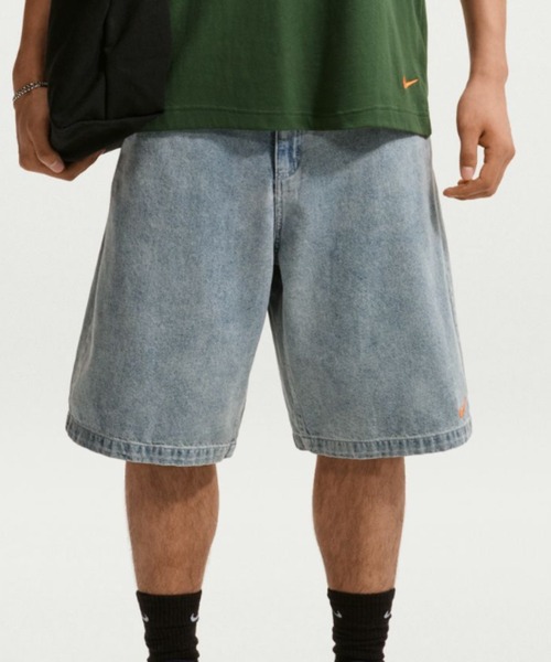 NIKE(ナイキ)の「NIKE AS M NK YMH INDIGO DENIM SHORT / ナイキ YMH インディゴ デニム ショート 【SP】(デニムパンツ・メンズ・ブルー・30inch/32inch/34inch/36inch)」の2枚目の写真