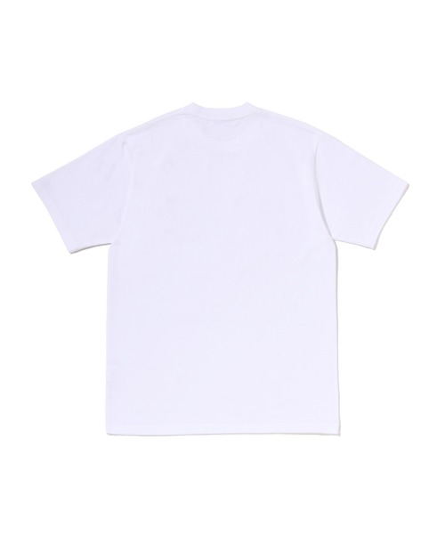 A BATHING APE(アベイシングエイプ)の「RHINESTONE LOGO TEE(Tシャツ/カットソー・メンズ・ブラック/グレー/ホワイト・X-LARGE/MEDIUM/XX-LARGE/SMALL/LARGE)」の4枚目の写真