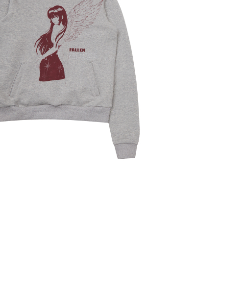 LUVISTRUE(ラヴイズトゥルー)の「EV ANGEL HOOD TEE(GRAY)(パーカー・レディース・その他・FREE)」の5枚目の写真