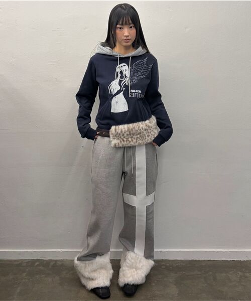 LUVISTRUE(ラヴイズトゥルー)の「EV ANGEL HOOD TEE(GRAY)(パーカー・レディース・その他・FREE)」の7枚目の写真