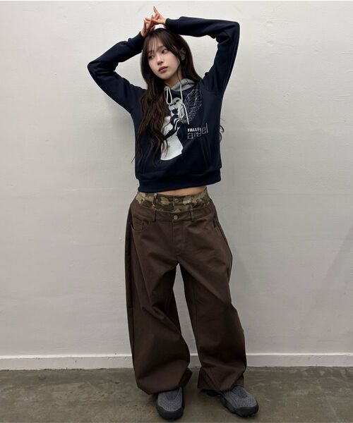 LUVISTRUE(ラヴイズトゥルー)の「EV ANGEL HOOD TEE(GRAY)(パーカー・レディース・その他・FREE)」の8枚目の写真