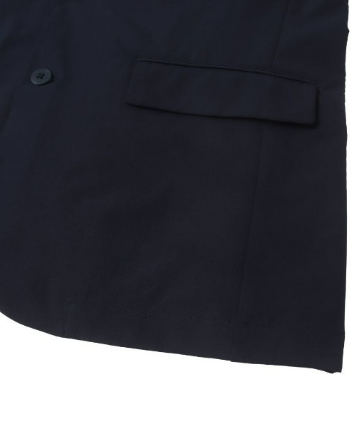 MoveSport(ムーブスポーツ)の「【MoveSport /ムーブスポーツ】テーラードジャケット 撥水/ストレッチ/UV CUT(UPF50+)(テーラードジャケット・メンズ・ネイビー/ブラック・XO/M/S/O/L)」の5枚目の写真