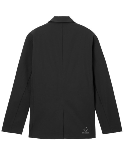 MoveSport(ムーブスポーツ)の「【MoveSport /ムーブスポーツ】テーラードジャケット 撥水/ストレッチ/UV CUT(UPF50+)(テーラードジャケット・メンズ・ネイビー/ブラック・XO/M/S/O/L)」の3枚目の写真