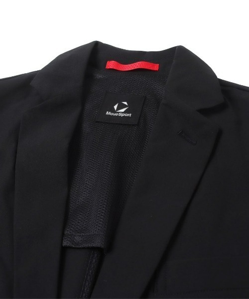 MoveSport(ムーブスポーツ)の「【MoveSport /ムーブスポーツ】テーラードジャケット 撥水/ストレッチ/UV CUT(UPF50+)(テーラードジャケット・メンズ・ネイビー/ブラック・XO/M/S/O/L)」の8枚目の写真