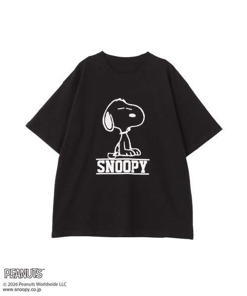 PEANUTS(ピーナッツ)の「【PEANUTS】GreenParksTee(Tシャツ/カットソー・レディース・ブラック/オレンジ/オフホワイト/ブルー・FREE)」の2枚目の写真