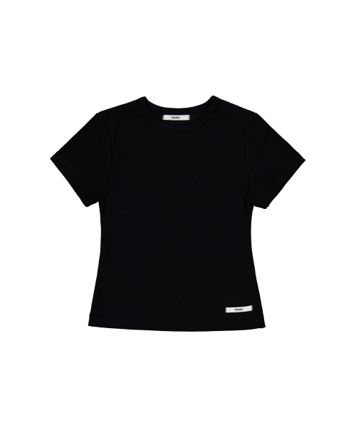 FRANTICSERVICE(フランティックサービス)の「クラシックベーシックTシャツ - ブラック(Tシャツ/カットソー・レディース・ブラック・FREE)」の2枚目の写真