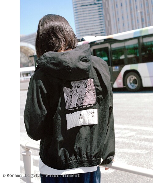 BEAUTY&YOUTH UNITED ARROWS(ビューティーアンドユースユナイテッドアローズ)の「<ときめきメモリアル for UACG>PC WINDOW JACKET/ブルゾン(ブルゾン・レディース・ブラック・S/M)」の11枚目の写真