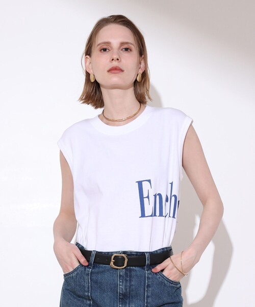 allureville(アルアバイル)の「ラウンドロゴフレンチスリーブ プルオーバー(Tシャツ/カットソー・レディース・ブラック/ブルー・2)」の3枚目の写真