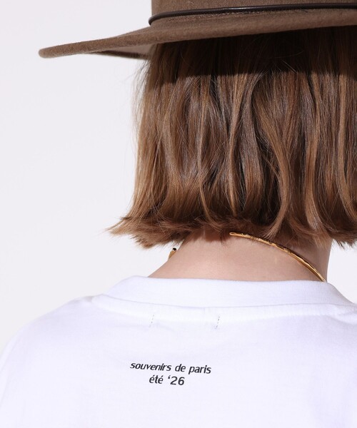 allureville(アルアバイル)の「ラウンドロゴフレンチスリーブ プルオーバー(Tシャツ/カットソー・レディース・ブラック/ブルー・2)」の18枚目の写真