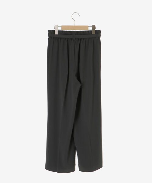 le.coeur blanc（ルクールブラン）の「【接触冷感・速乾】ハイストレッチカルゼベルテッドパンツ（その他パンツ・レディース・ライトグレー/チャコールグレー・38）」の9枚目の写真