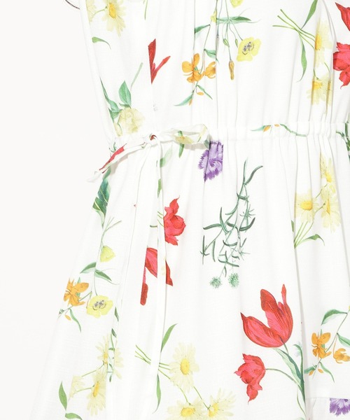 AND COUTURE（アンドクチュール）の「ブーケフラワーホルターネックワンピース（ワンピース・レディース・グリーン系その他/ブラック系その他/ホワイト系その他・FREE）」の8枚目の写真