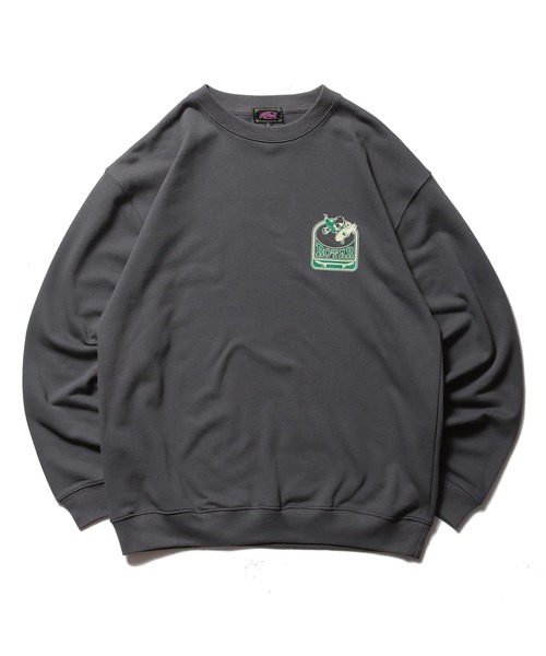 ROTAR(ローター)の「Ramp LOGO Sweat(スウェット・メンズ・スミクロ/ミックスグレー/サックスブルー・LARGE/MEDIUM/X-LARGE)」の1枚目の写真