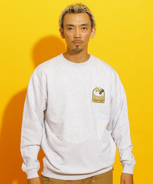 ROTAR(ローター)の「Ramp LOGO Sweat(スウェット・メンズ・スミクロ/ミックスグレー/サックスブルー・LARGE/MEDIUM/X-LARGE)」の2枚目の写真