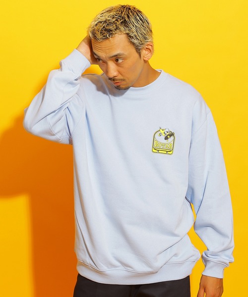 ROTAR(ローター)の「Ramp LOGO Sweat(スウェット・メンズ・スミクロ/ミックスグレー/サックスブルー・LARGE/MEDIUM/X-LARGE)」の5枚目の写真