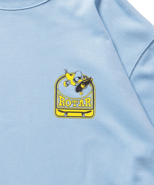 ROTAR(ローター)の「Ramp LOGO Sweat(スウェット・メンズ・スミクロ/ミックスグレー/サックスブルー・LARGE/MEDIUM/X-LARGE)」の9枚目の写真