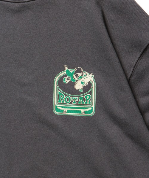 ROTAR(ローター)の「Ramp LOGO Sweat(スウェット・メンズ・スミクロ/ミックスグレー/サックスブルー・LARGE/MEDIUM/X-LARGE)」の10枚目の写真