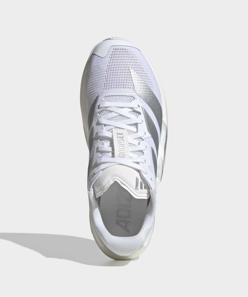 adidas(アディダス)の「アディゼロ ドロップセット プロ トレーニング / Adizero Dropset Pro Training / アディダス adidas(スニーカー・レディース・ホワイト・22.0cm/22.5cm/23.0cm/23.5cm/24.0cm/24.5cm/25.0cm/25.5cm/26.0cm)」の2枚目の写真