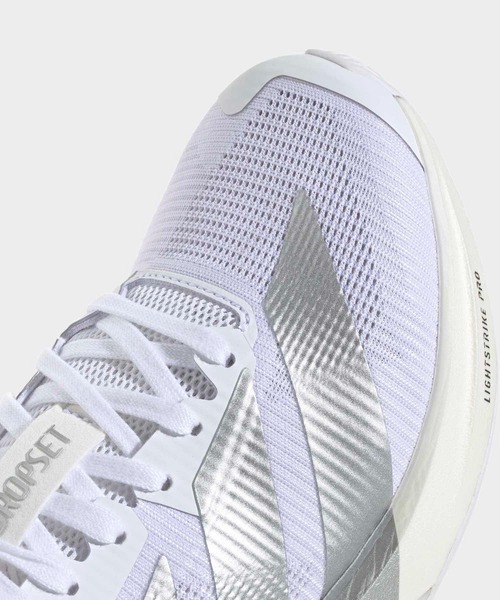 adidas(アディダス)の「アディゼロ ドロップセット プロ トレーニング / Adizero Dropset Pro Training / アディダス adidas(スニーカー・レディース・ホワイト・22.0cm/22.5cm/23.0cm/23.5cm/24.0cm/24.5cm/25.0cm/25.5cm/26.0cm)」の7枚目の写真