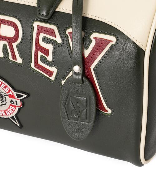 AVIREX(アヴィレックス)の「WILD BEARS MINI DUFFLE BAG(ボストンバッグ・レディース・ブラック/モスグリーン・F)」の10枚目の写真