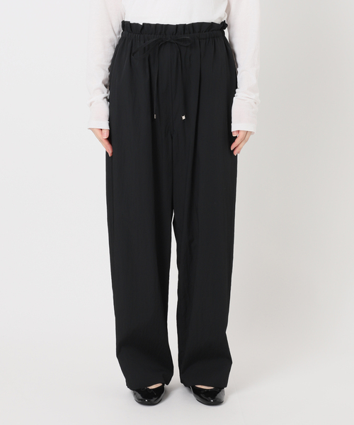 IENA（イエナ）の「《接触冷感/UVカット》マットツイルイージーパンツ（その他パンツ・レディース・ブラック/ピンク/ベージュ・38/36）」の19枚目の写真