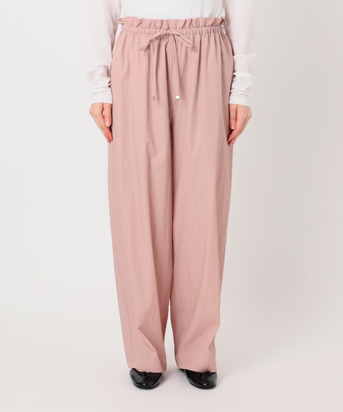 IENA（イエナ）の「《接触冷感/UVカット》マットツイルイージーパンツ（その他パンツ・レディース・ブラック/ピンク/ベージュ・38/36）」の17枚目の写真