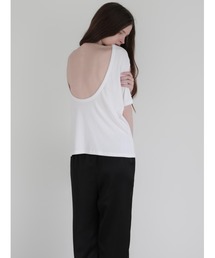 Elise | Back open tee
