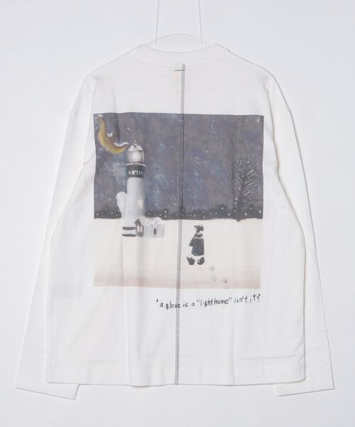 SHINYAKOZUKA(シンヤコヅカ)の「【SHINYAKOZUKA】 issue#9(L/S tee)(Tシャツ/カットソー・メンズ・ホワイト・MEDIUM/SMALL)」の5枚目の写真