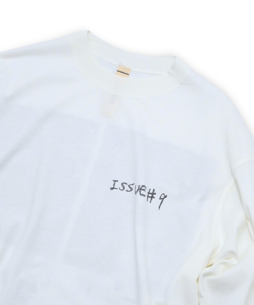 SHINYAKOZUKA(シンヤコヅカ)の「【SHINYAKOZUKA】 issue#9(L/S tee)(Tシャツ/カットソー・メンズ・ホワイト・MEDIUM/SMALL)」の2枚目の写真