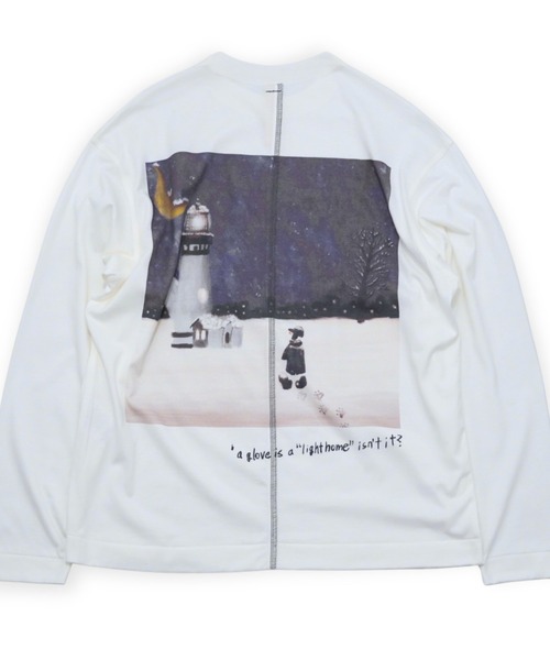 SHINYAKOZUKA(シンヤコヅカ)の「【SHINYAKOZUKA】 issue#9(L/S tee)(Tシャツ/カットソー・メンズ・ホワイト・MEDIUM/SMALL)」の3枚目の写真