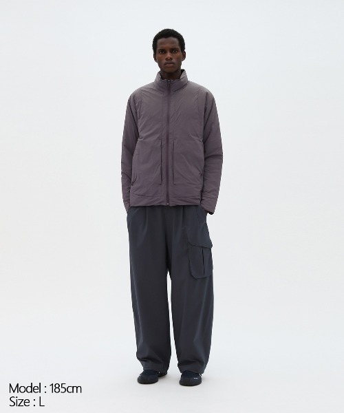 DESCENTE ALLTERRAIN(デサント オルテライン)の「DESCENTE ALLTERRAIN/デサントオルテライン HEATCIRCULATION DOWN ヒートサーキュレーションダウン 撥水 シンプル ベーシック 高機能 多機能 メンズ レディース 2026年 秋 秋服 冬 冬服(ダウンジャケット/コート・メンズ・ブラック・M/L)」の7枚目の写真