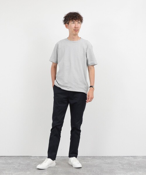 NOLLEY’S(ノーリーズ)の「【BECシリーズ】立体ボーダーTシャツ(Tシャツ/カットソー・メンズ・ブルー系その他/ホワイト系その他/ブラック系その他・M/L/XL/S)」の12枚目の写真