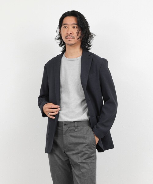 NOLLEY’S(ノーリーズ)の「【BECシリーズ】立体ボーダーTシャツ(Tシャツ/カットソー・メンズ・ブルー系その他/ホワイト系その他/ブラック系その他・M/L/XL/S)」の15枚目の写真